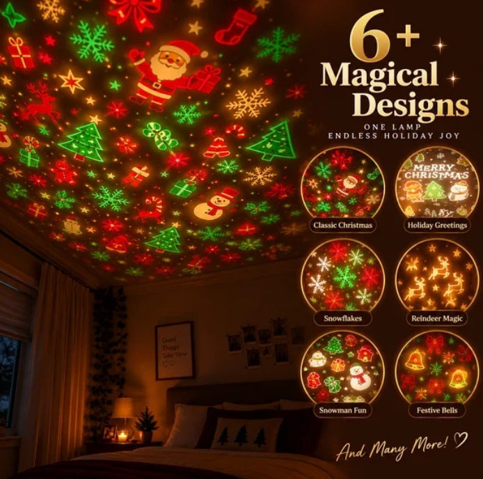 Christmas Tree Projection Light USB Powered