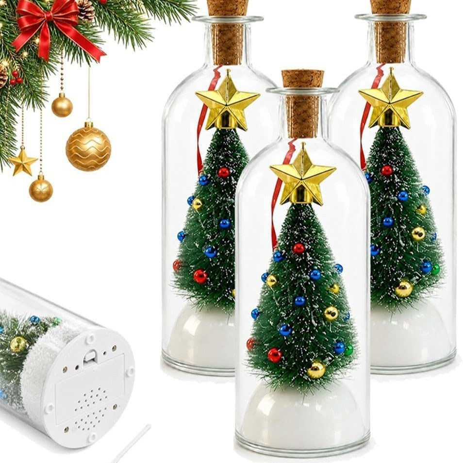 Lumivo™ Christmas Tree Message Bottle