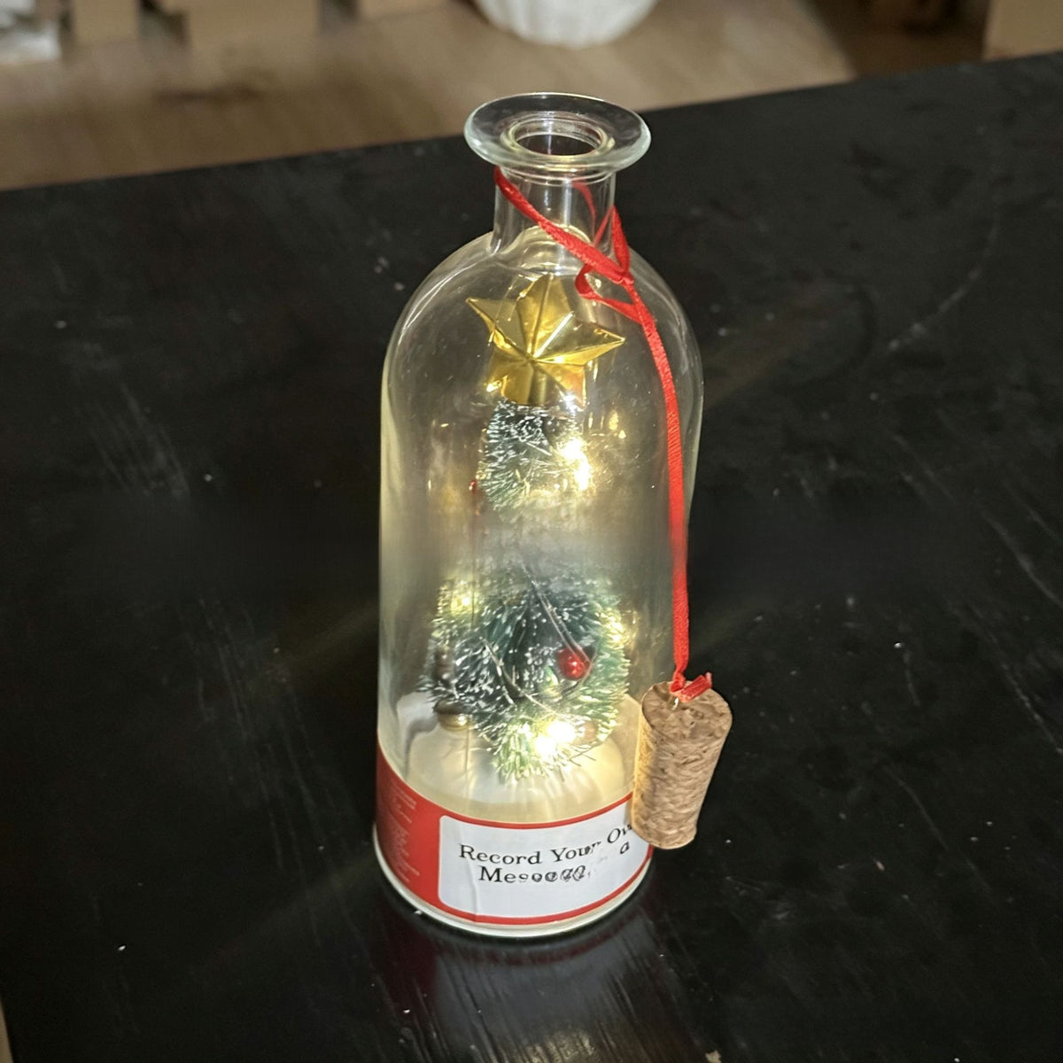 Lumivo™ Christmas Tree Message Bottle