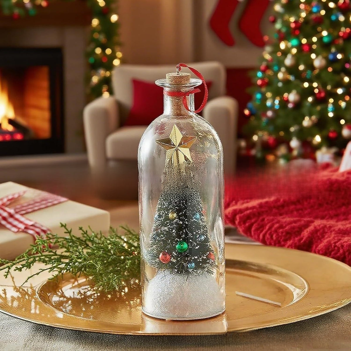 Lumivo™ Christmas Tree Message Bottle