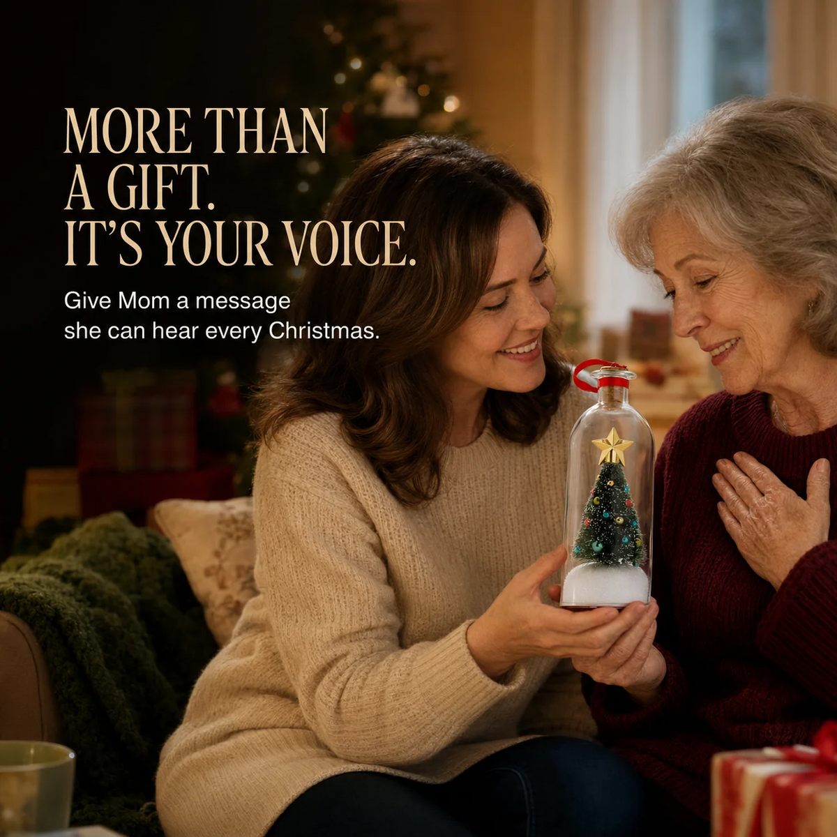 Lumivo™ Christmas Tree Message Bottle